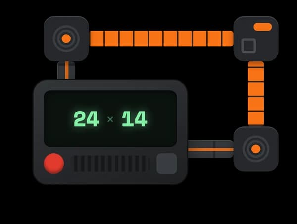 Duct Sizer: a folding frame gauge that captures a rectangular duct opening.